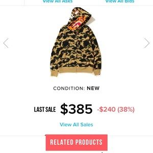 Looking FOR CASH ON DECK BAPE SHARK